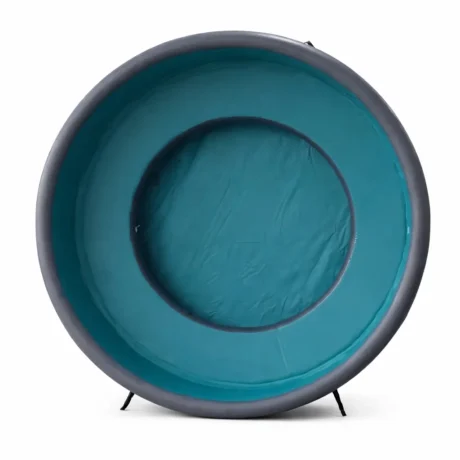 Inflatable Round Pool with Integrated Bench – Ipoolgo Emerald